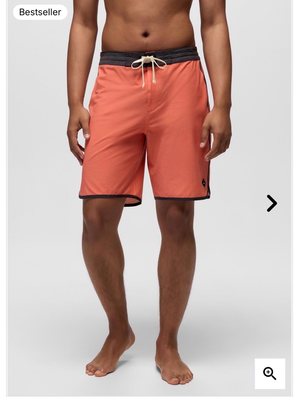 prAna Vintage Boardshort in the 'Lychee' colorway